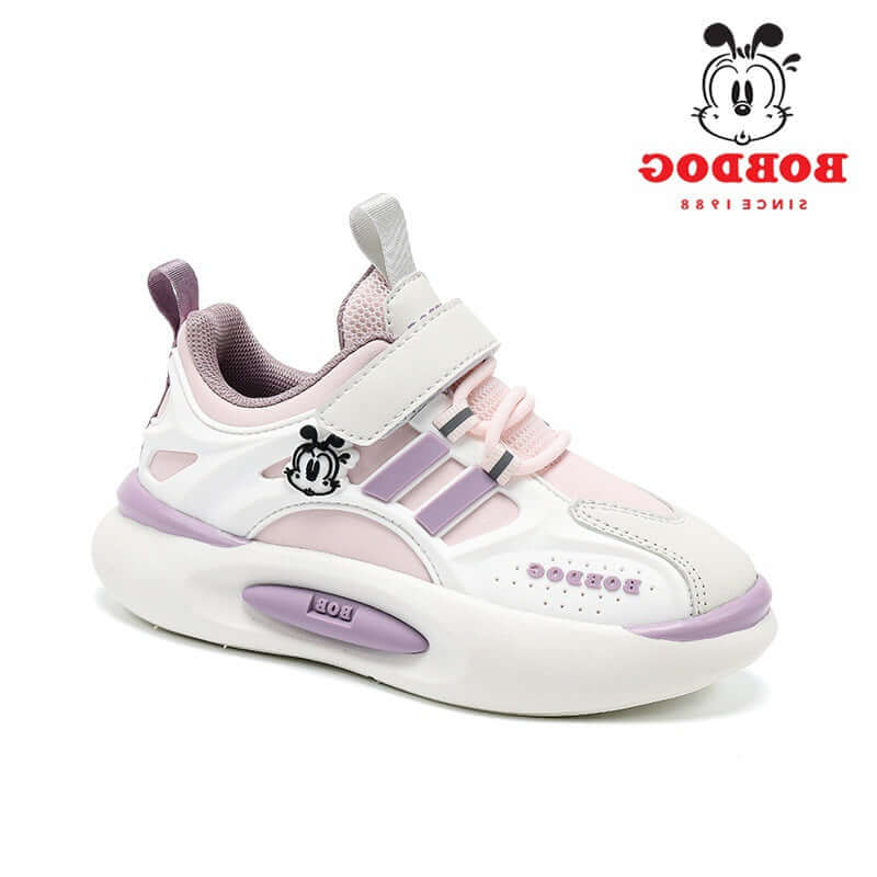Детски обувки BOBDOG в розово с оригинален дизайн и комфортно прилягане