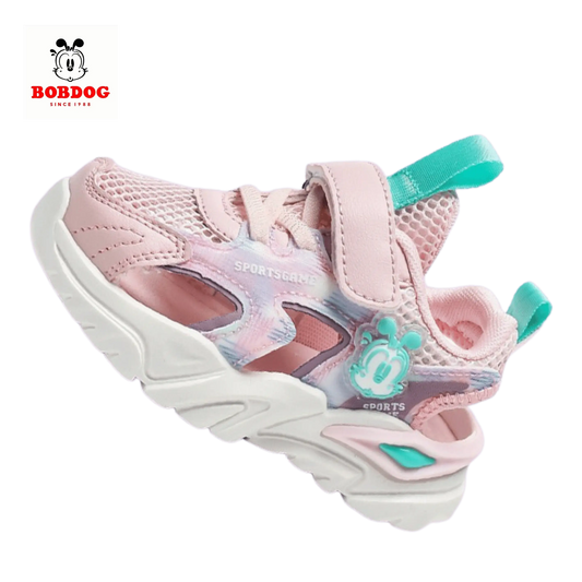 Детски обувки BOBDOG Sports Game в розов цвят с оригинален дизайн и висококачествени материали.