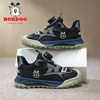 Кецове BOBDOG Classic със стилен черен и сив дизайн, идеални за ежедневно облекло и приключения на открито.