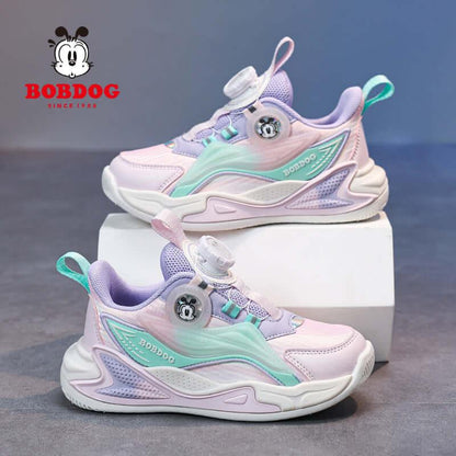 BOBDOG Mint Line в Стилни пастелни маратонки пастелни розови и ментови цветове, отличаващи се с удобен дизайн и уникална система за връзки.