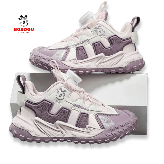 Модерни маратонки BOBDOG Pink Wave в розов оттенък и удобен дизайн.