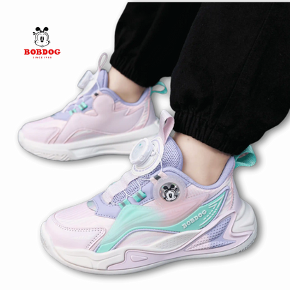 Детски обувки BOBDOG Mint Line в ярки цветове, осигуряващи комфорт и защита на малките крачета.