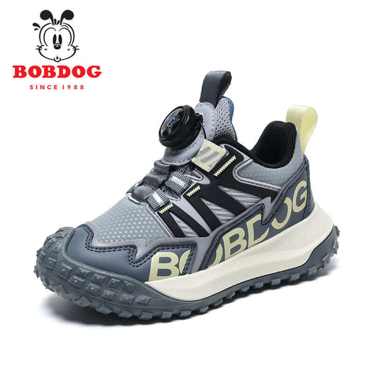 Детски обувки BOBDOG ARM в сив цвят, удобни и стилни за малките крака.
