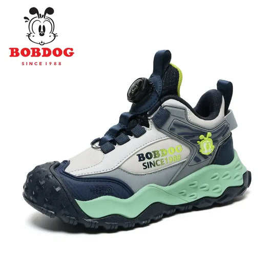 Детски обувки BOBDOG Mountain с оригинален дизайн и ярки цветове.