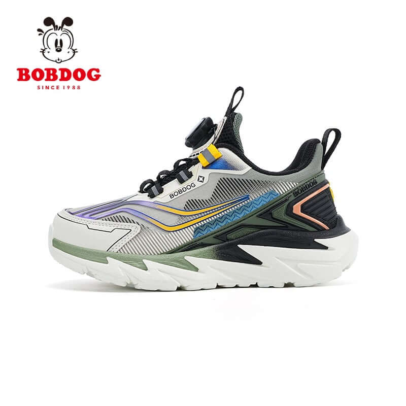 Alt Tag: BOBDOG-G-Training детски маратонки за момче/момиче, шита подметка, мемори стелка, олекотени и издръжливи за игра и спорт